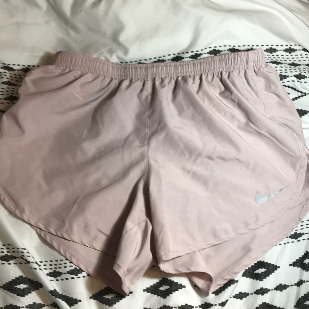 Light pink Nike shorts